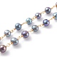1 Strang handgemachte Perlenketten aus Süßwasser-Zuchtperlen AJEW-SZ0002-05-2