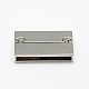 Rectangle Alloy Magnetic Clasps PALLOY-P074-01-FF-2