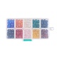 10 Colors Transparent Glass Beads GLAA-JP0002-07-8mm-3