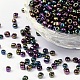 6/0 perles de rocaille en verre X1-SEED-A009-4mm-604-1