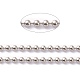 Brass & Stainless Steel Ball Chains CHC-XCP0001-20-2