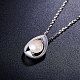 Collana con ciondolo in argento sterling Shegrace Fancy 925 JN536A-2