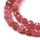 Natural Rhodonite Beads Strands G-C009-A18-4