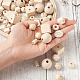 Незаконченные деревянные бусы WOOD-TA0002-14-6