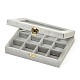 Wooden Rectangle Jewelry Boxes OBOX-L001-04D-3