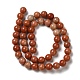 Jaspe normal brins de perles G-H298-A14-03-3
