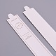 手作り石鹸作り用のラップ紙テープ  単語の長方形  ホワイト  24x3x0.03cm  20個/セット DIY-WH0214-90-2