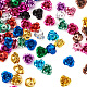 Fashewelry 650 Stück 13 Farben Aluminium Cabochons MRMJ-FW0001-01A-2