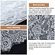 Antépendium en polyester AJEW-WH0140-49-2