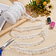 BENECREAT 22.5m Gathered Organza Lace Ribbon EC-BC0001-39B-5