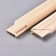 Barras de camilla de madera maciza DIY-WH0157-74-2