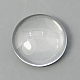 Clear Glass Cabochons GGLA-G003-2