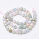 Chapelets de perles en morganite naturelle G-S150-53-10mm-2
