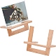 Assembled Bamboo Tea Brick Display Easel Stands ODIS-WH0025-26-1