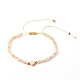 Ensembles de bracelets de perles tressées en fil de nylon BJEW-JB06456-2