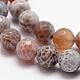 Natural Fire Agate Bead Strands G-F343-03-10mm-12-3