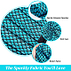 Funkelnder Spandex-Meerjungfrau-bedruckter Fischschuppenstoff mit Hologramm AJEW-WH0277-38-4
