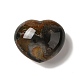 Jaspe naturel du désert/jaspe polychrome cœur pierre d'amour G-C010-01-3