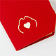 3d pop-up corazón en la mano tarjetas de felicitación regalos de san valentín manualidades de papel DIY-N0001-016R-4