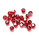 Faceted Round Glass Cabochons GGLA-L008A-03-2