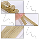 Gorgecraft 24 iarde 2 colori cavo/fascia di gomma elastica piatta EC-GF0001-33-6