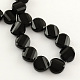 Faceted Flat Round Glass Beads EGLA-S098-11-1