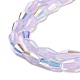 Baking Painted Glass Beads Strands DGLA-D001-01E-3