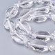 Natürlichem Quarz-Kristall-Perlen Stränge G-L519-C-01-1
