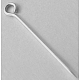 Puntina da vista in argento sterling STER-BC0001-07S-1