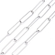 304 Stainless Steel Paperclip Chains CHS-F011-03A-P-2