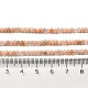 Natürliche Multi-Mondstein-Perlenstränge G-M426-A02-01-5
