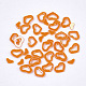 輝くネイルアートの輝き  マニキュアスパンコール  キラキラネイルスパンコール  ハート  ダークオレンジ  2.5~4x1.5~3x0.3mm MRMJ-T017-03A-3