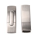 304 Stainless Steel Bayonet Clasps STAS-G163-07P-2