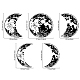 MAYJOYDIY 5pcs Moon Stencil Moon Phase Stencil 11.8