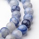 Rotonde fili perline naturali blu avventurina G-J346-23-6mm-1