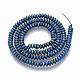 Electroplated Non-magnetic Synthetic Hematite Beads Strands G-S365-012B-3