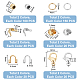 Kit de recherche de fabrication de bijoux diy unicraftale DIY-UN0050-19-3
