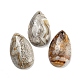 Pendentifs pierres précieuses naturelles mixtes G-F760-01A-2