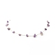 Natural Mixed Gemstone Chips Beaded Necklace NJEW-JN04234-5