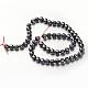 Non-magnetic Synthetic Hematite Bead Strands G-F300-31A-09-2