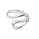 Los anillos de dedo de diseño de latón de lujo para las mujeres RJEW-BB13141-8-2