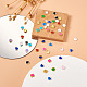 Cheriswelry 170 pz 17 colori ciondoli in smalto in lega di zinco ENAM-CW0001-08-4