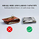 Aluminum Alloy ID Card Badge Holder AJEW-WH0276-010-4