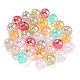 Iridescent Acrylic Glitter Beads MACR-F078-07B-1