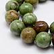 Chapelets de perles en opale vert naturel G-K209-04B-14mm-3