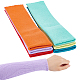 Benecreat 6pcs 6 Farben Polyester elastischer Rippenstoff für Manschetten DIY-BC0006-53B-1