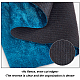BENECREAT Flannel Fabric DIY-BC0001-48-4