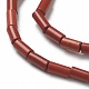 Natürliche rote Jaspis Perlen Stränge G-B004-A13-3