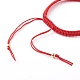 Bracciali di perline intrecciati con fili di nylon regolabili BJEW-JB06076-02-3