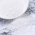 Миюки круглые бусины рокайль, японский бисер, 11/0, (rr471) белый жемчуг, 11/0, 2x1.3 мм, отверстие : 0.8 мм, Около 5500 шт / 50 г